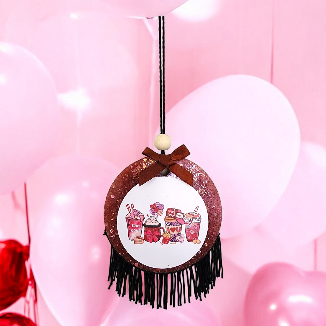 Valentine's Day Butt Naked Car Freshie