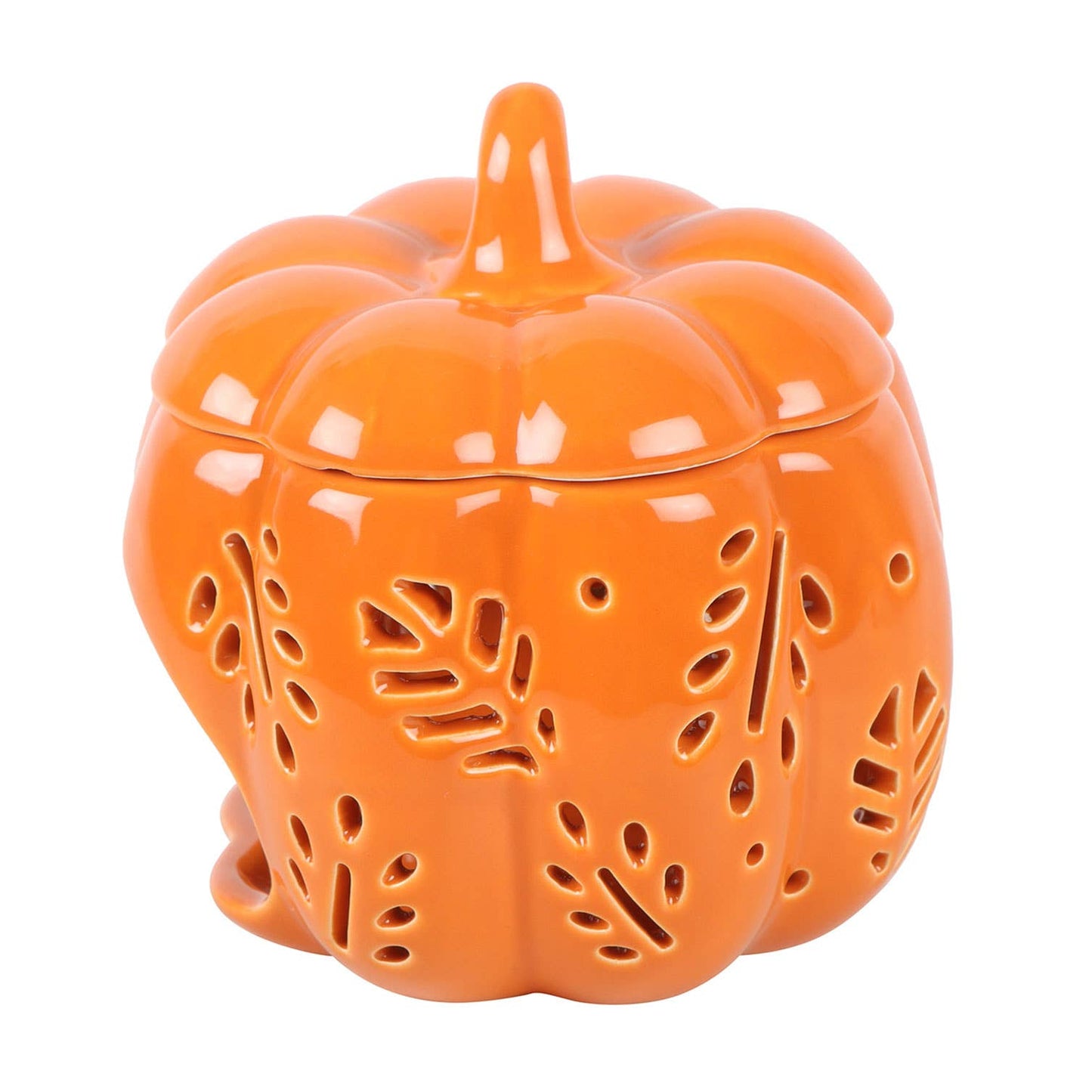 Orange Autumn Leaves Fall Pumpkin Wax Warmer