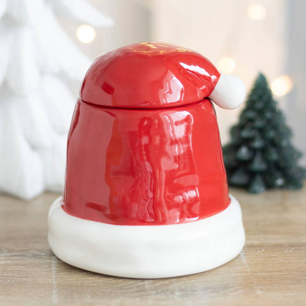 Red Christmas Santa Hat Wax Warmer