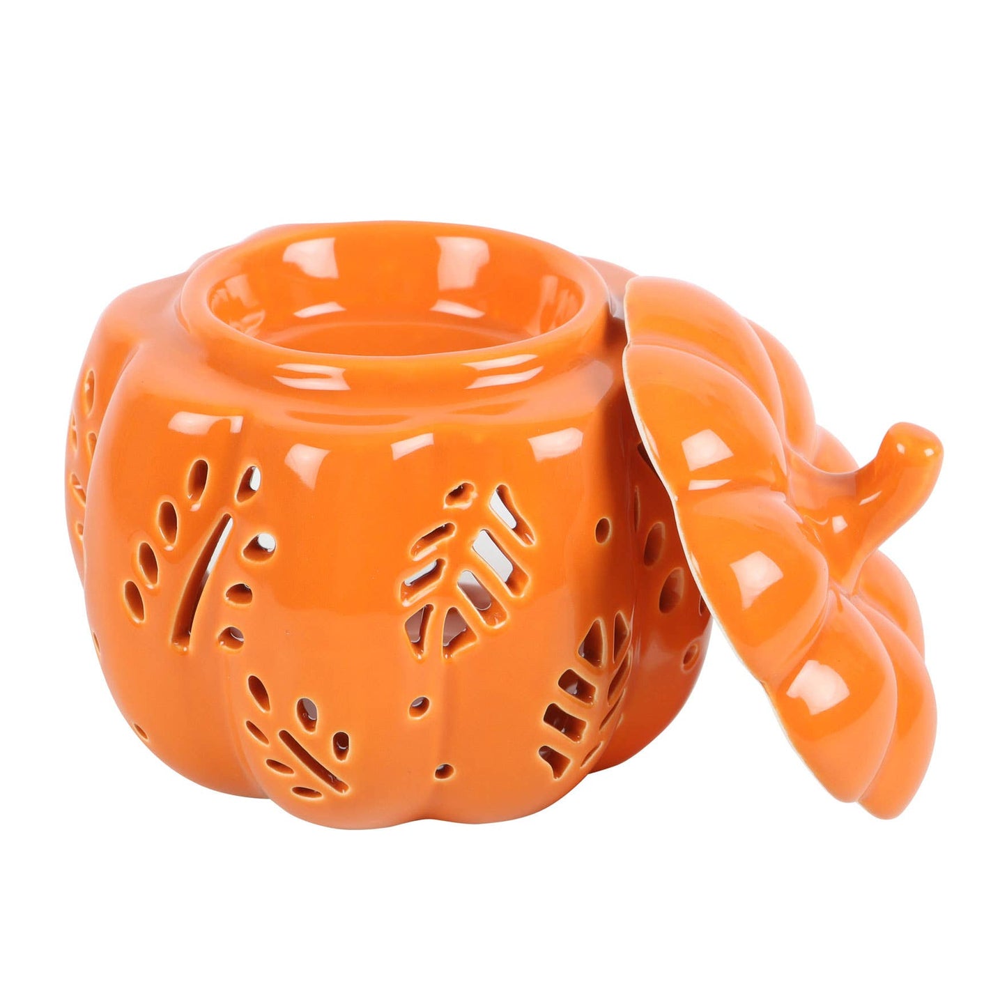 Orange Autumn Leaves Fall Pumpkin Wax Warmer