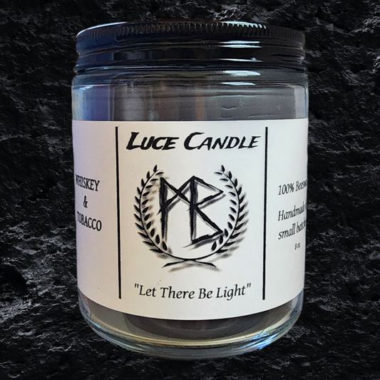 Whiskey and Tobacco Candle