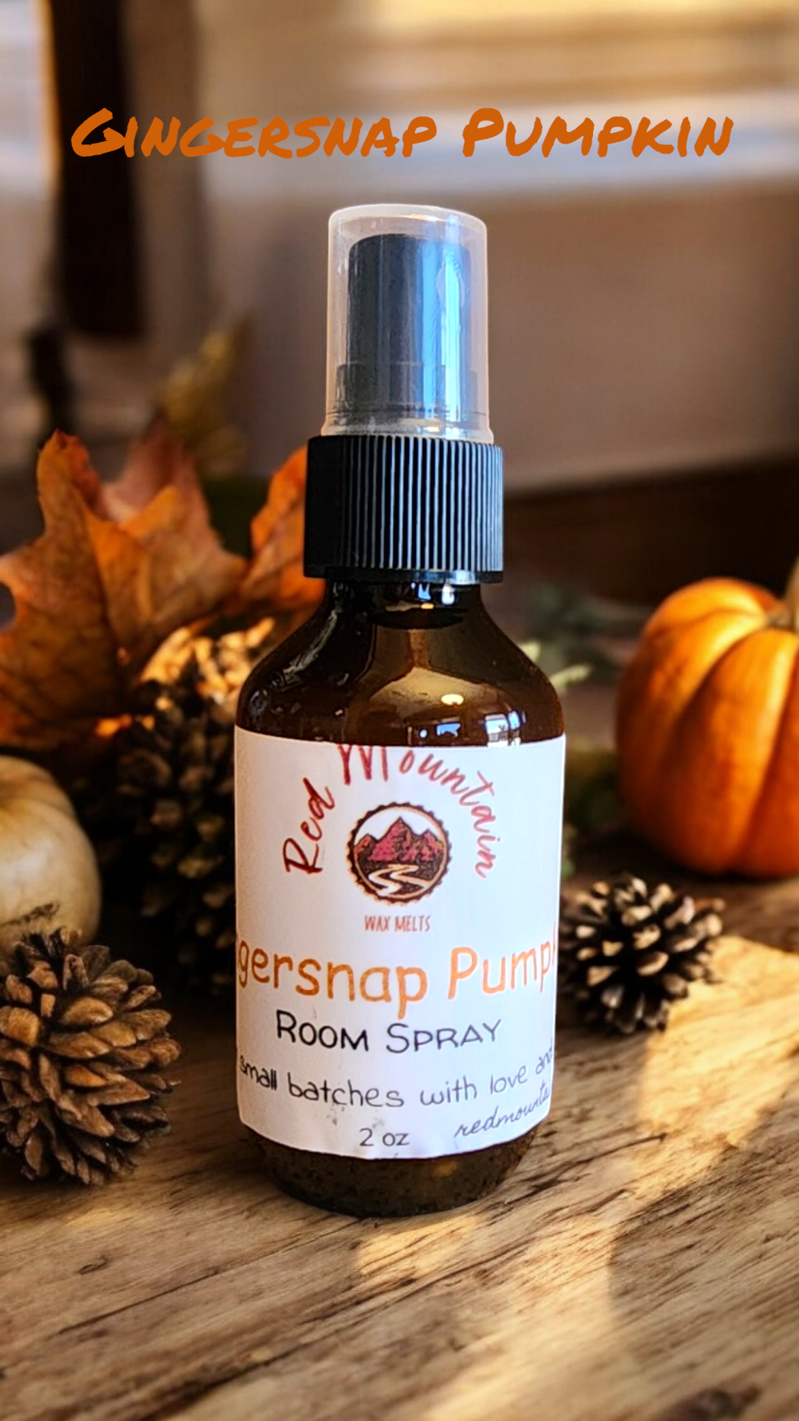 Gingersnap Pumpkin Room Spray