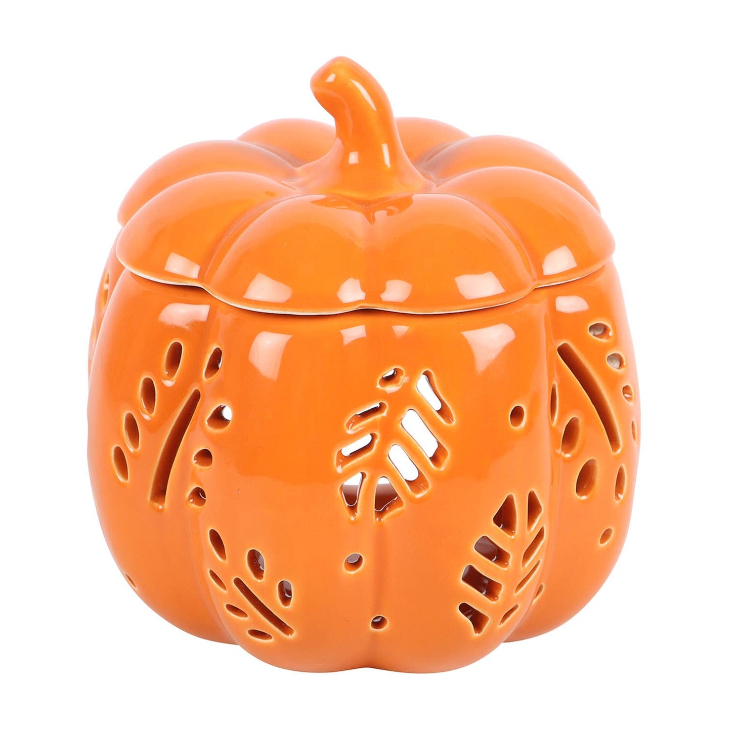 Orange Autumn Leaves Fall Pumpkin Wax Warmer