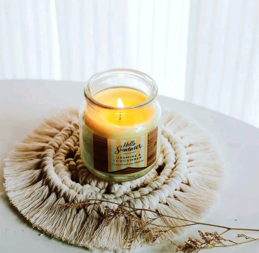 Macrame Coaster Set of 2